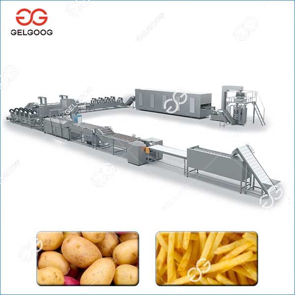 Automatic French Fries Making Machine
