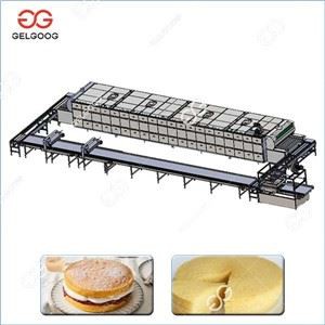 สายการผลิตเค้กฟองน้ำ