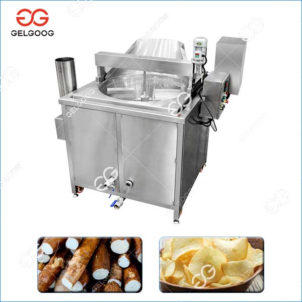 Tapioca Chips Frying Machine